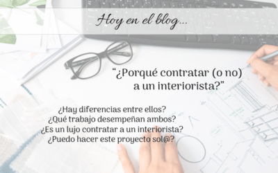 Contratar (o no) a un interiorista