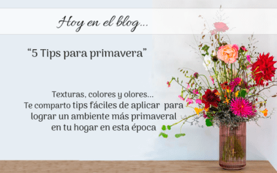 5 Tips en primavera