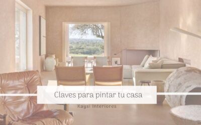 Claves para pintar tu vivienda