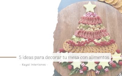 5 ideas para decorar con alimentos en navidad