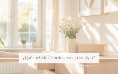 ¿Qué método de orden encaja contigo?